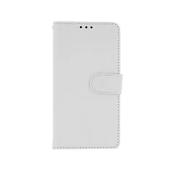 TopQ Huawei Y5p knížkový bílý s přezkou 50668 (Sun-50668)