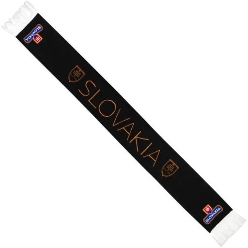 FLLÖS FANLINE SCARF SLOVAKIA 8 Zimní šála, černá, velikost