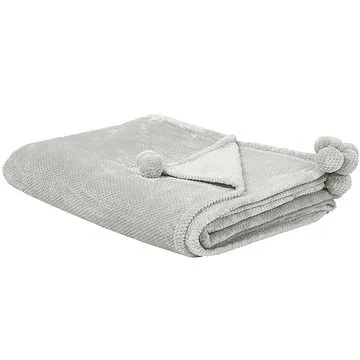 Deka SAITLER šedá 200x220cm, 198111 (beliani_198111)