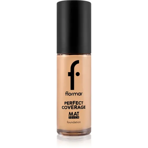 flormar Perfect Coverage Mat Touch Foundation matující make-up pro smíšenou až mastnou pokožku odstín 303 Classic Beige 30 ml