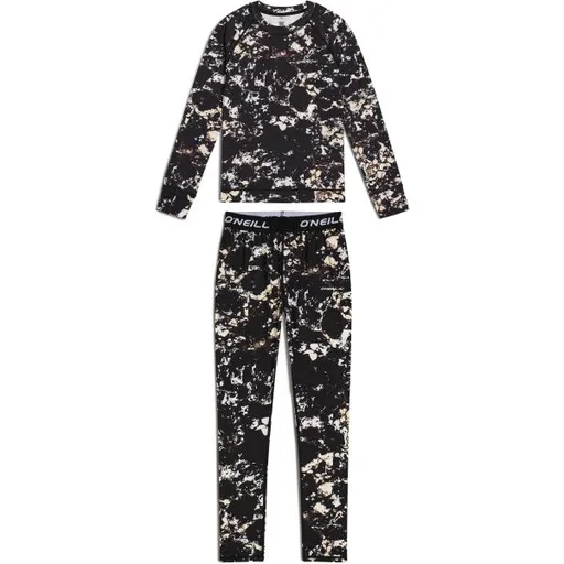 O'Neill BASELAYER Dívčí set funkčního prádla, černá, velikost