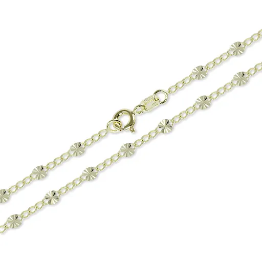 Soliter Zlatý dámský náramek Kávové zrno 261 115 0017 19 cm