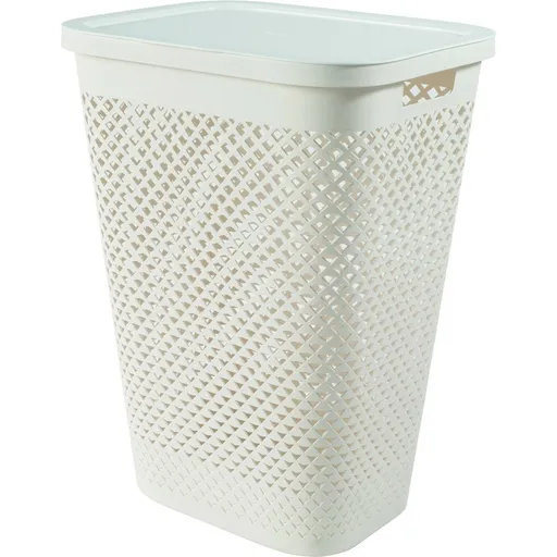 Curver Koš na špinavé prádlo Pure 55 l, béžová