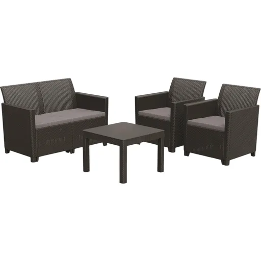 Keter zahradní set Claire grafit