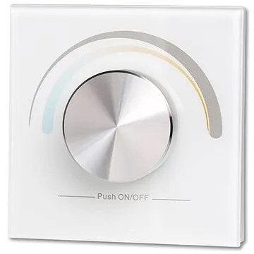 McLED RF otočný nástěnný ovladač – CCT, 1 zóna (ML-910.723.22.0)