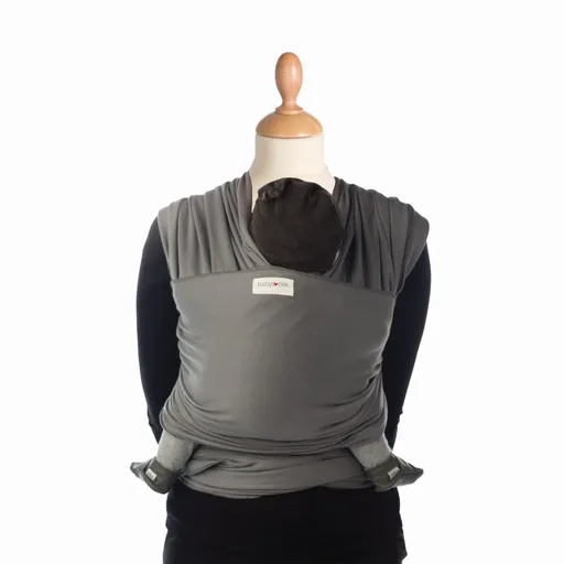 Babylonia nosítko TRICOT-SLEN ORGANIC Moon Mist Grey