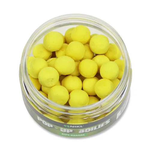 Nikl Plovoucí boilies 10mm 20g - Ripe Banana - žlutá,Nikl Plovoucí boilies 10mm 20g - Ripe Banana - žlutá