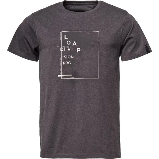 LOAP BOHOR Pánské volnočasové tričko, tmavě šedá, velikost