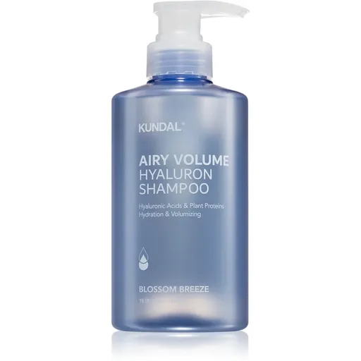 KUNDAL Airy Volume Hyaluron Shampoo hydratační šampon pro objem a lesk 500 ml
