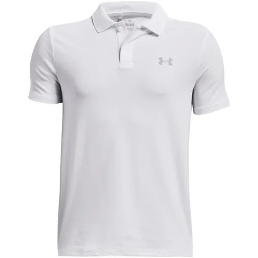 Under Armour PERFORMANCE POLO Chlapecké polotričko, bílá, velikost XL