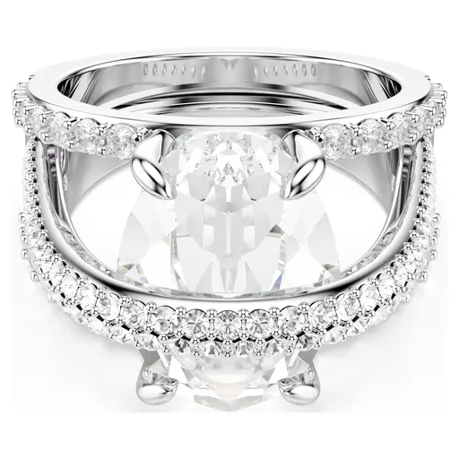 Swarovski Blyštivý nastavitelný prsten pro ženy Hyperbola 5698476 50 mm