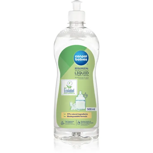 Canpol babies Ecological Washing Liquid mycí prostředek na dětské potřeby 500 ml