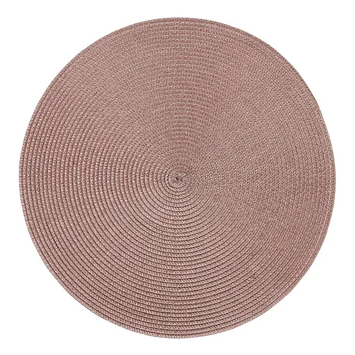 AMBIENTE Prostírání kulaté - šedohnědá