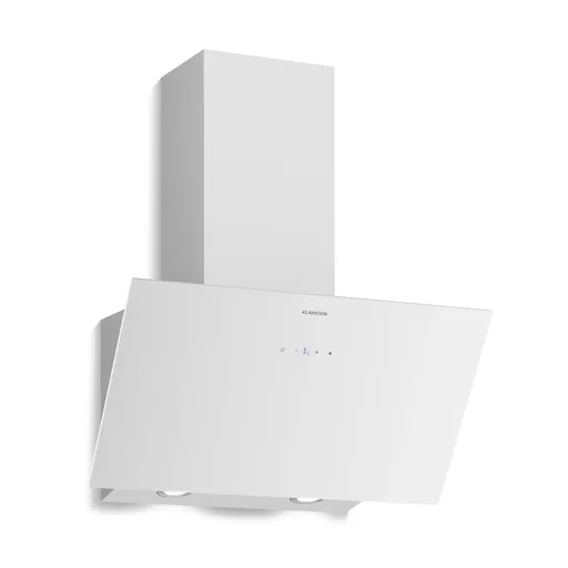 Klarstein Laurel šikmá digestoř | režim odsávání vzduchu a recirkulace | 417 m³/h | 60 cm