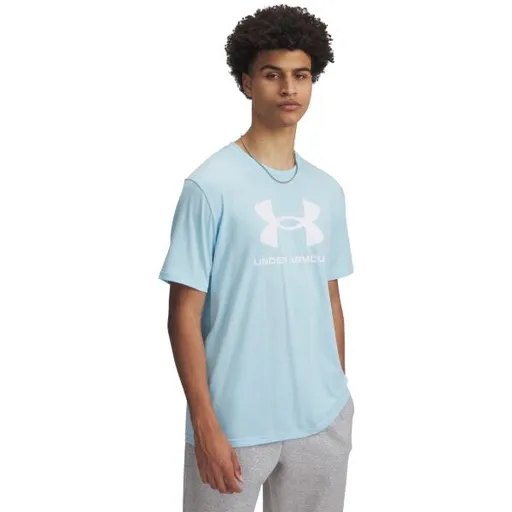 Under Armour SPORTSTYLE Pánské tričko, světle modrá, velikost L