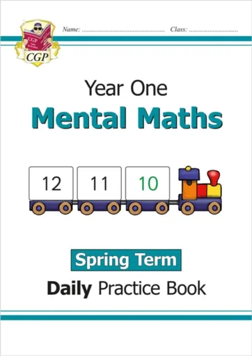 KS1 Mental Maths Year 1 Daily Practice Book: Spring Term - CGP Books