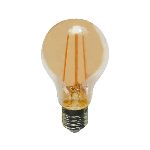 ACA Lighting LED FILAMENT E27 STEP-DIM A60 jantar 8W 2700K 230V 940lm RA80 ELIOR8WWAMSD