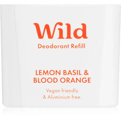 Wild Lemon Basil & Blood Orange tuhý deodorant – náhradní náplň 40 g