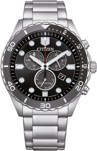 Citizen Eco-Drive Sporty Aqua Chronograph AT2568-82E