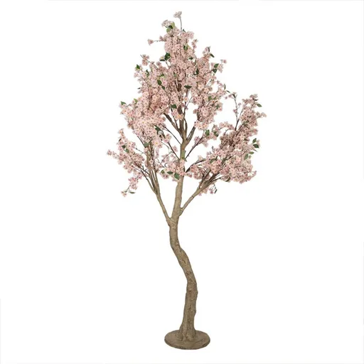 Béžová antik keramická váza s ouškem a květy Melun - Ø 13*25 cm Chic Antique