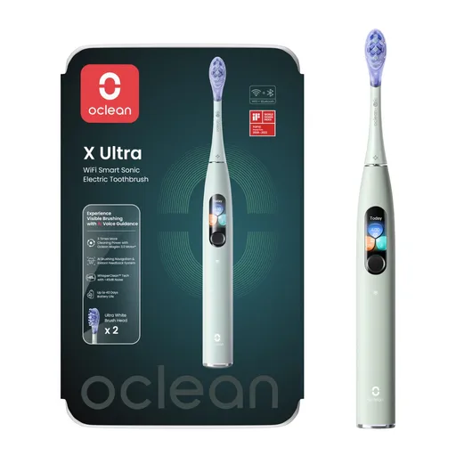 Oclean X Ultra sonický kartáček zelený