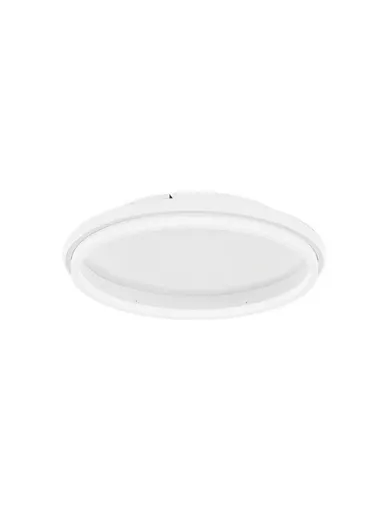 NOVA LUCE stropní svítidlo WILLOW bílá ocel a akryl D45x6mm LED 40W 9212913