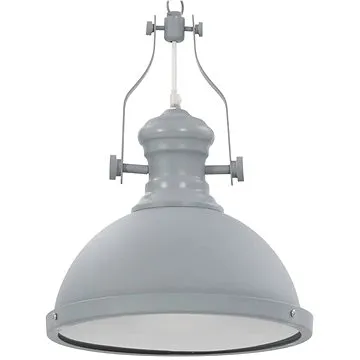 Stropní svítidlo šedé kulaté E27