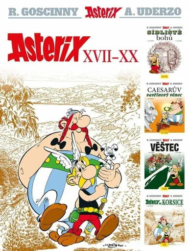 Asterix XVII-XX - René Goscinny, Honza Dědek, Albert Uderzo
