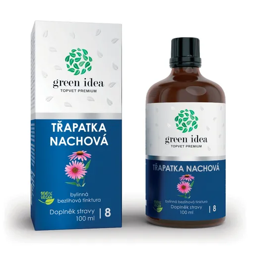 Green idea Třapatka bylinná bezlihová tinktura 100 ml