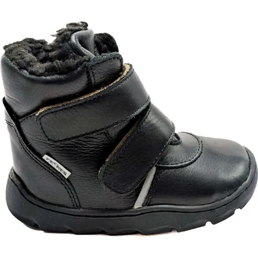 PEGRES SBF 42 2.1 Dětská zimní barefoot obuv, černá, velikost