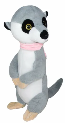 Plyšák Surikata šedá