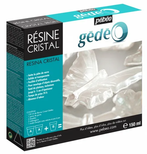 Křišťálová pryskyřice Gédéo crystal resin 300ml
