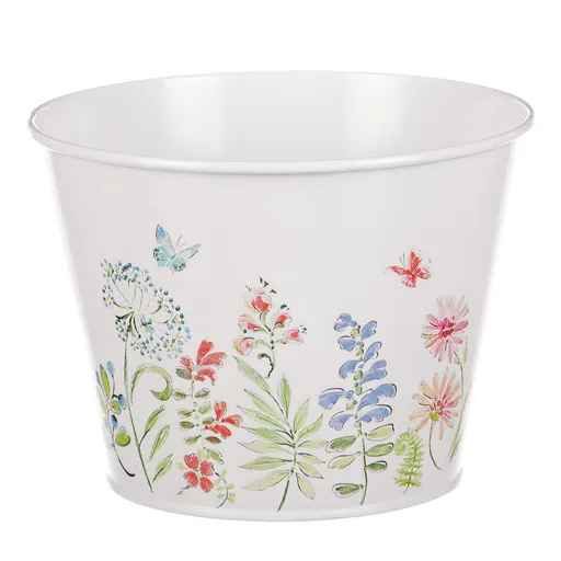 Obal na květiny Luční květy, 16 x 12 cm, kov