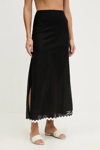 Bavlněná plážová sukně Karl Lagerfeld