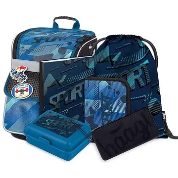 5-dílný Baagl Zippy Sport + silikonové pouzdro (8595689303662)