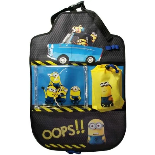 KAUFMANN MINIONS Kapsář do auta, černá, velikost