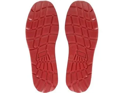 Obuv polobotka CXS ISLAND SYROS O1 ESD, černo - červená, vel. 41