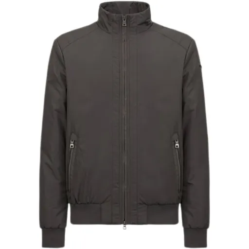 Geox M DAMIANO Pánská zimní bunda, šedá, velikost