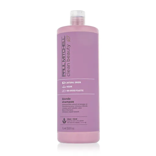 Paul Mitchell Clean Beauty Blonde Shampoo 1000 ml (Purple Cover)