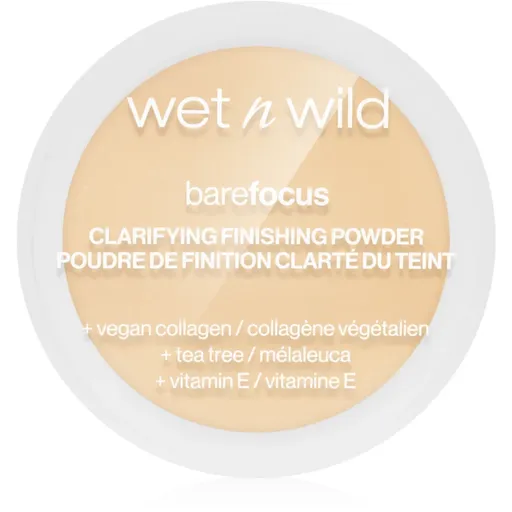 Wet n Wild BareFocus Clarifying Finishing Powder matující pudr odstín Fair/Light 6 g