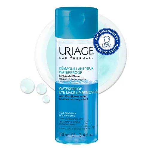 Uriage Dvoufázový odličovač voděodolného make-upu na oči 100 ml