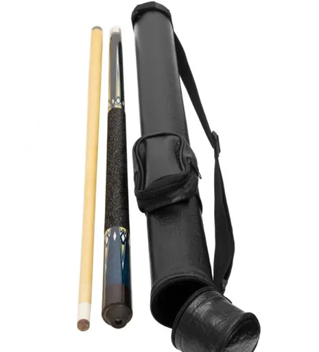 GamesPlanet® 1384 Dvoudílné tágo na kulečník s pouzdrem 146 cm