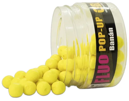 Carp inferno plovoucí boilie pop-up fluo banán 200 ml 12 mm