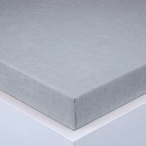 Napínací prostěradlo froté EXCLUSIVE šedé 160 x 200 cm