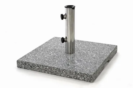 Garthen 40733 Podstavec na slunečník čtvercový žula - 25 kg