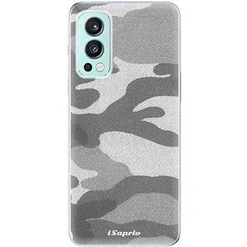 iSaprio Gray Camuflage 02 pro OnePlus Nord 2 5G (graycam02-TPU3-opN2-5G)