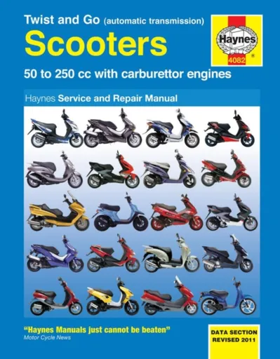 Twist And Go (Automatic Transmission) Scooters Service And Repair Manual - Phil Mather