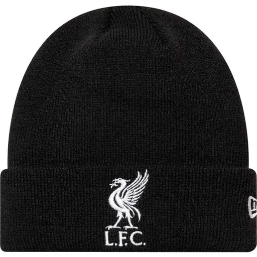 New Era LIVERPOOL FC CORE BEANIE Zimní čepice, černá, velikost UNI