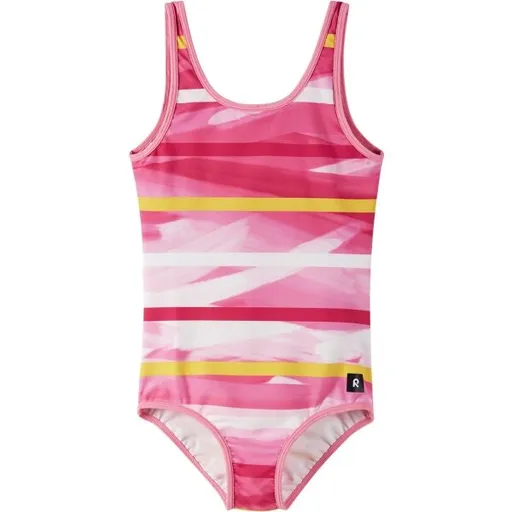 REIMA UIMAAN Dívčí jednodílné plavky, růžová, velikost