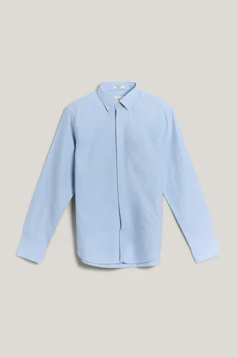 KOŠILE GANT REG OXFORD DOBBY DOT SHIRT LIGHT BLUE